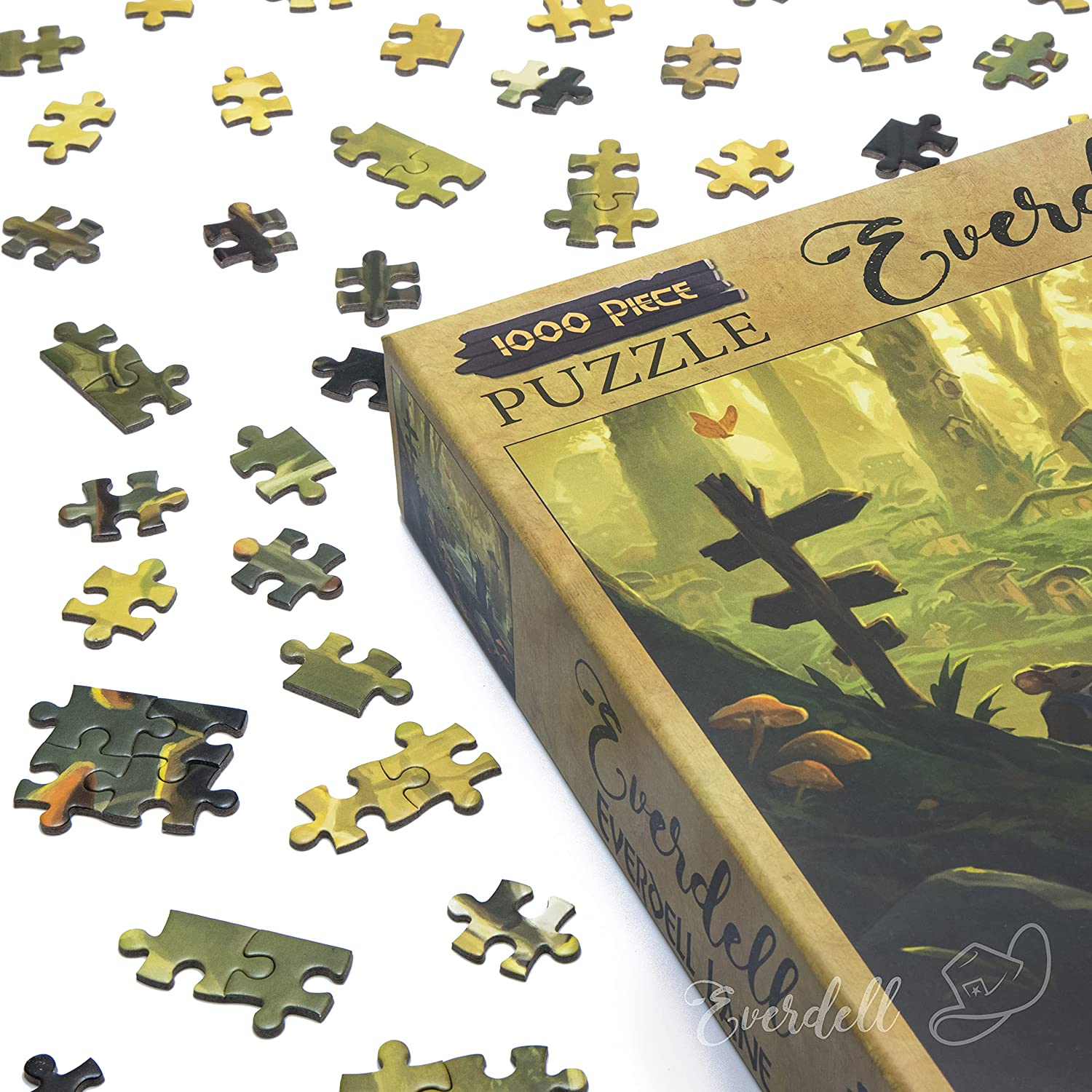 Jigsaw Puzzle: Everdell - Everdell Lane (1000 Pieces)