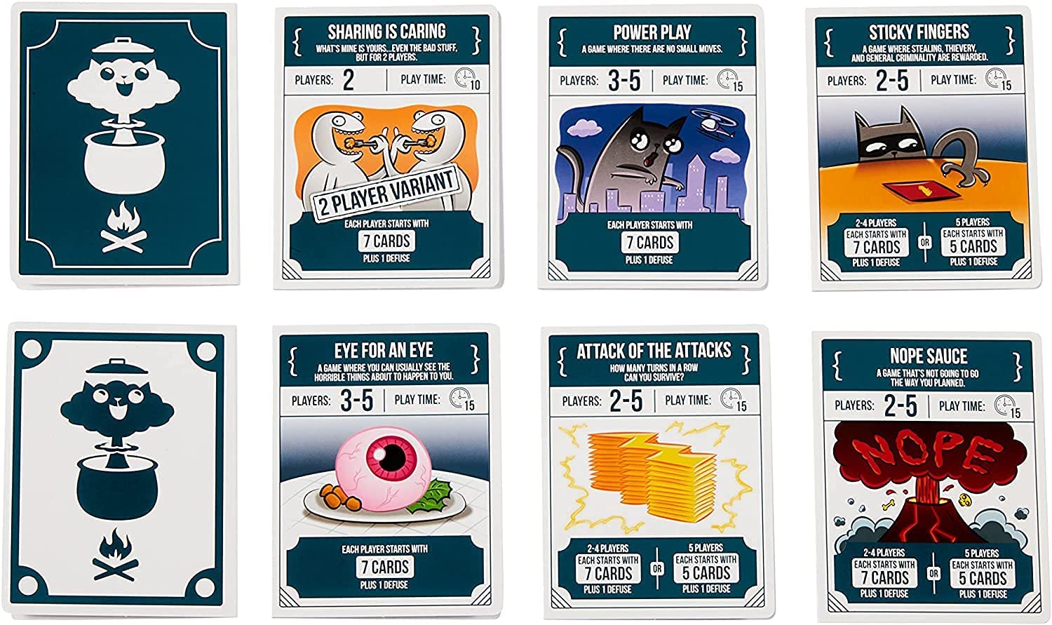 Exploding Kittens: Recipes for Disaster