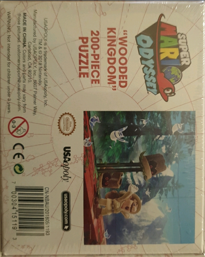 Jigsaw Puzzle: Super Mario Odyssey (200 Pieces)