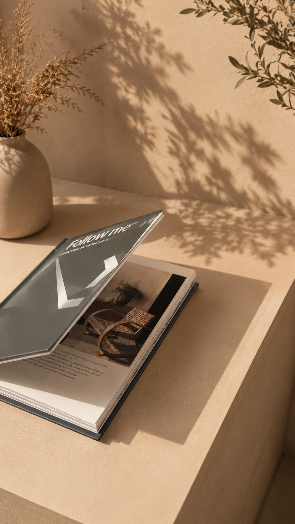  كتاب ديكور وتصميم داخلي فاخر – Follow Me مقاس 27*19 سم 