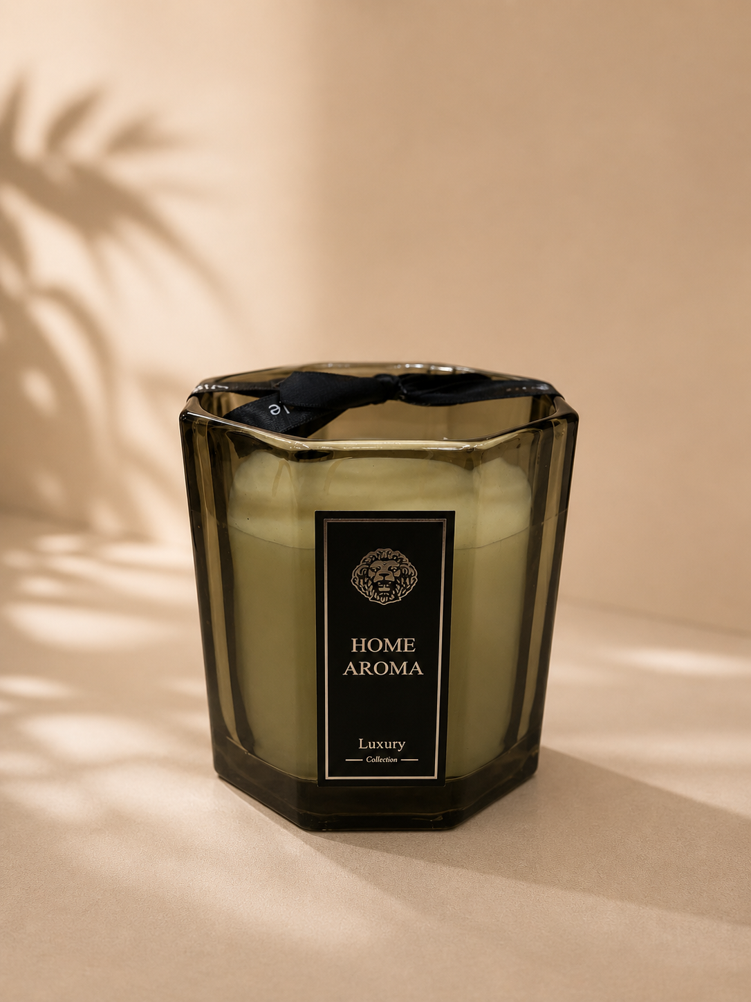  شمعه معطره بقالب اخضر فاخر  