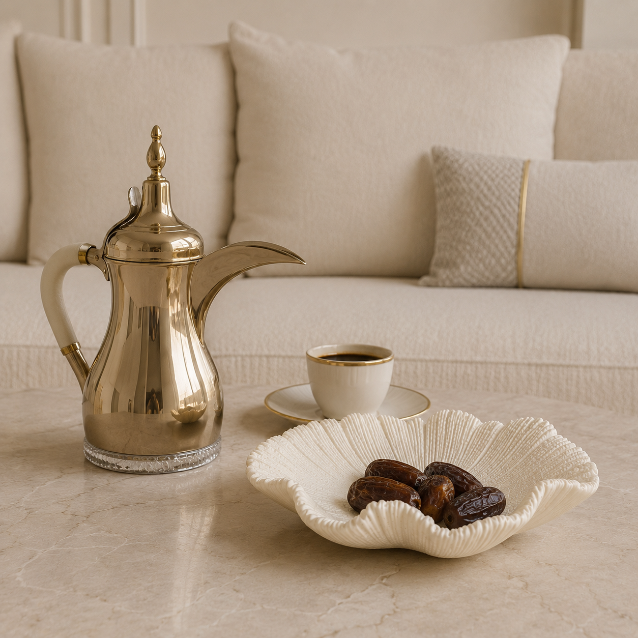  صحن ديكور مرجان سكري 22 × 17 سم 