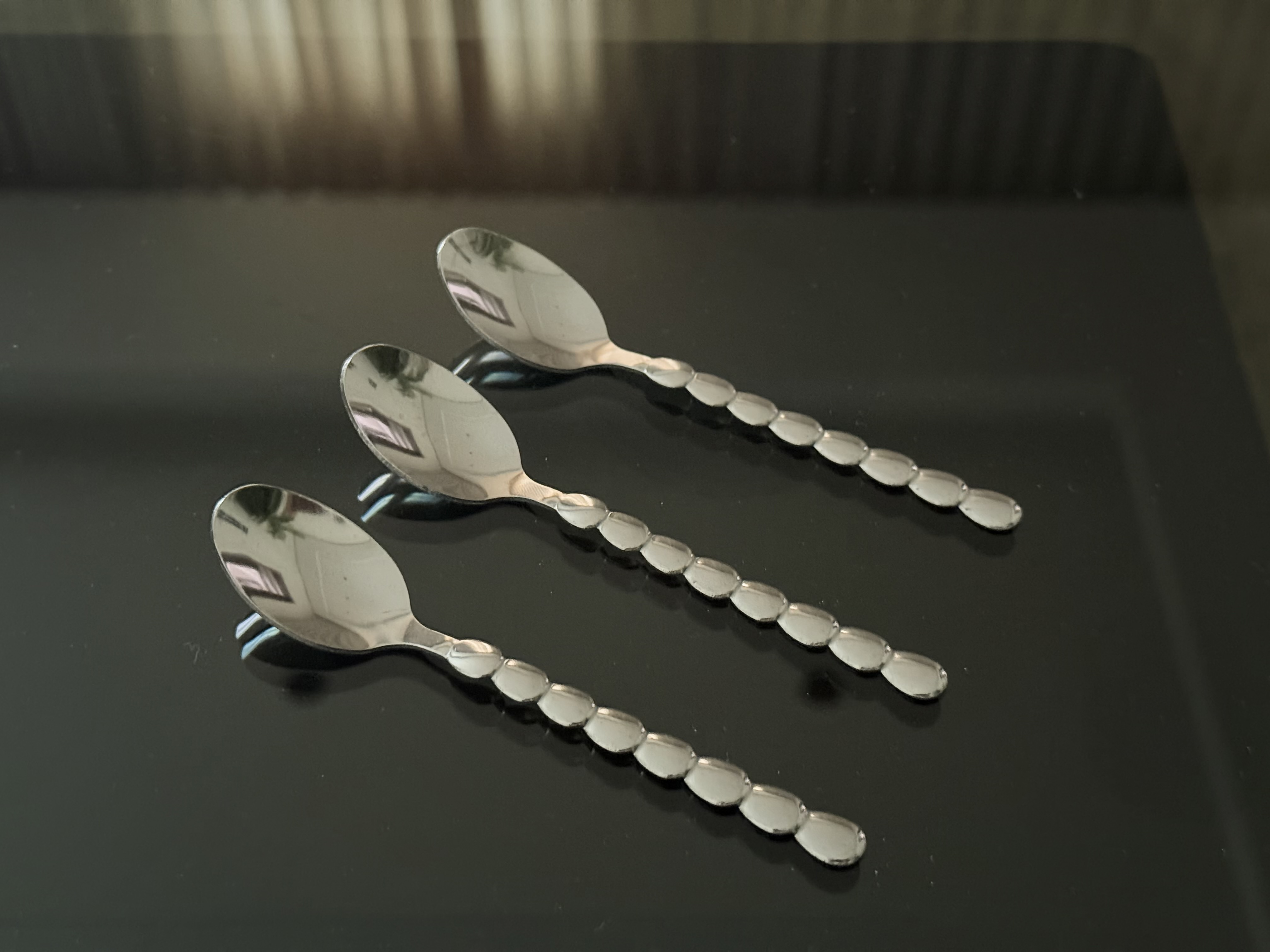  طقم 6 ملاعق للحلا والسكر 