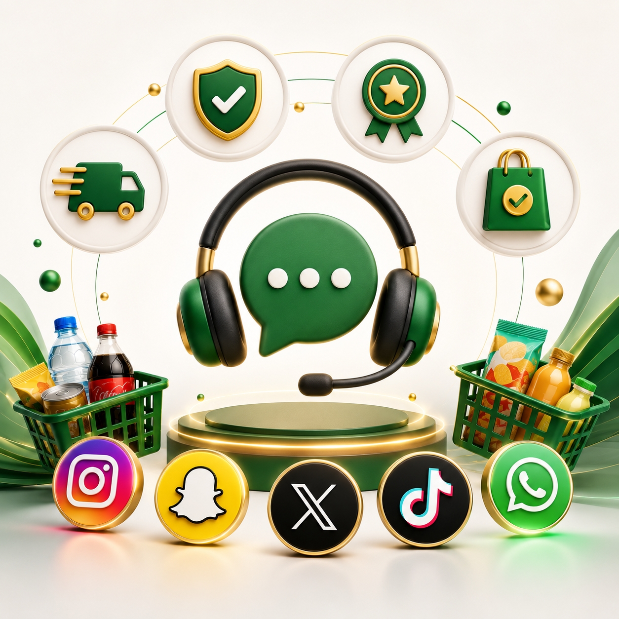 خدمة عملاء مباشرة