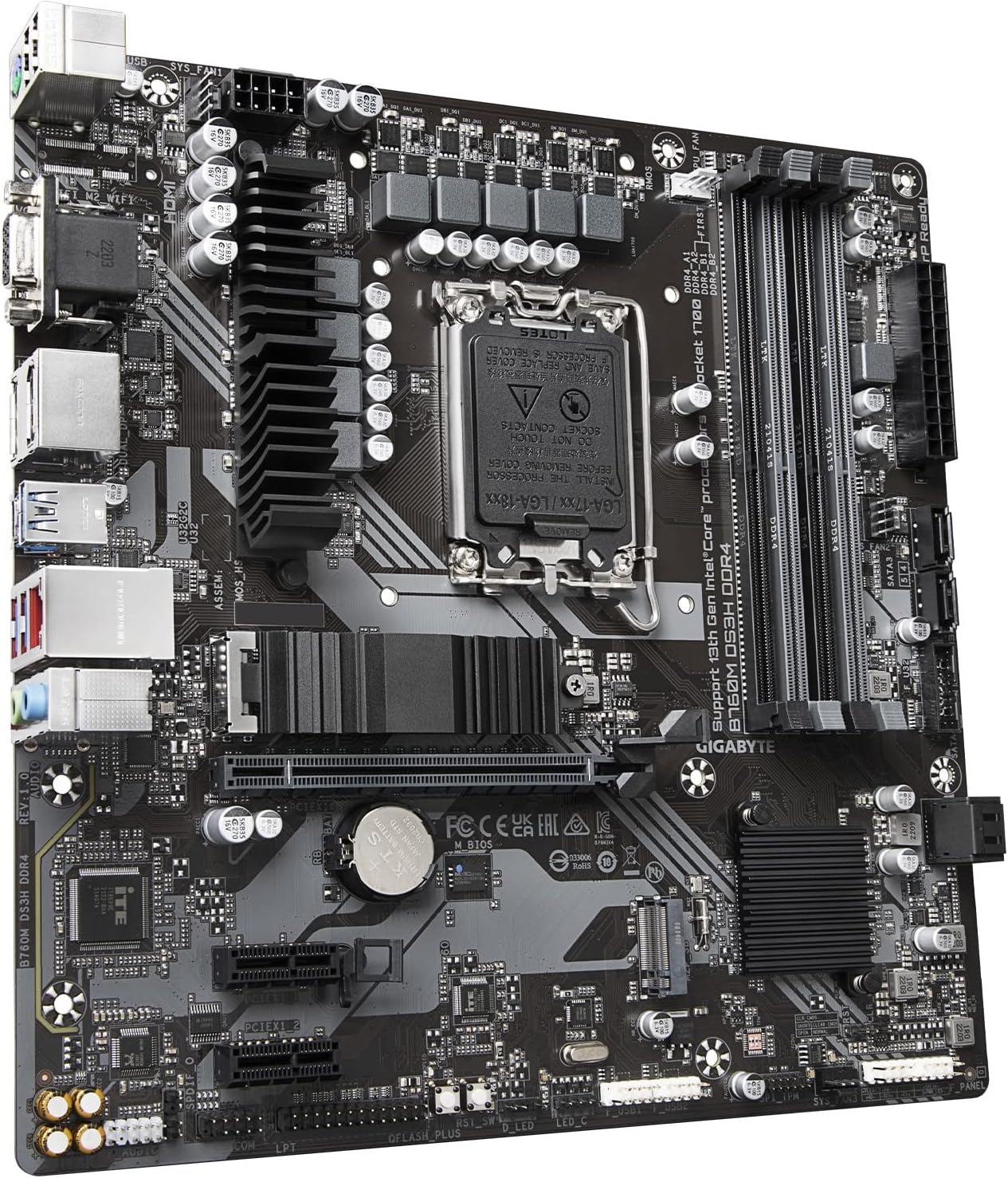 GIGABYTE B760M DS3H DDR4