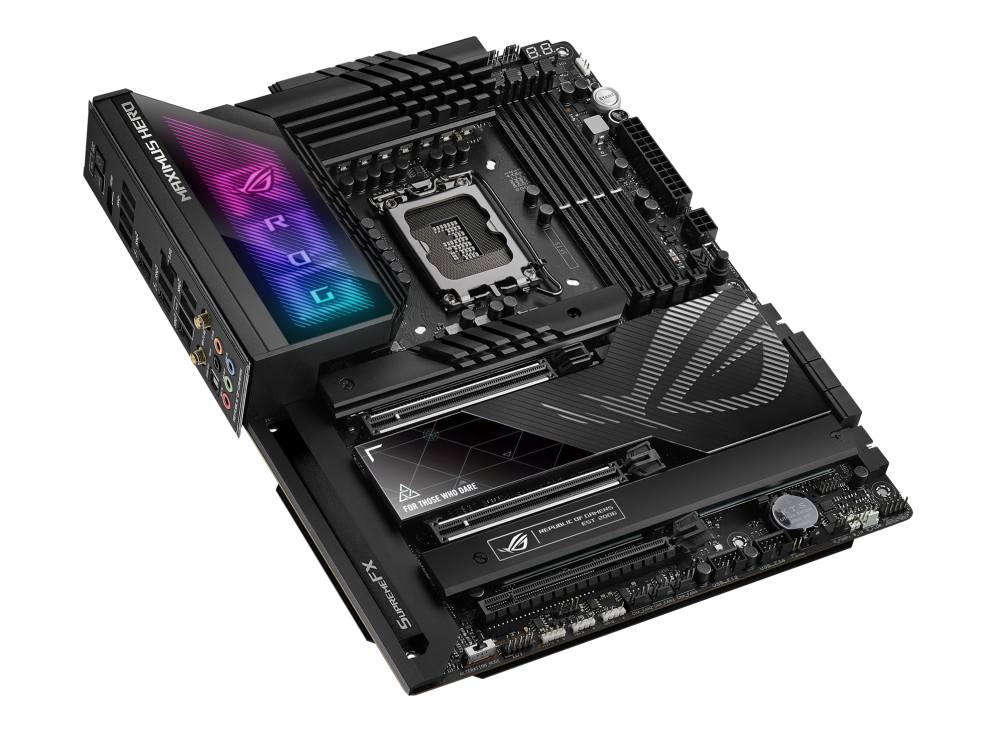 ASUS ROG MAXIMUS Z790 HERO مذربورد اسوس روجستيرك هيرو موقع جي ان ام