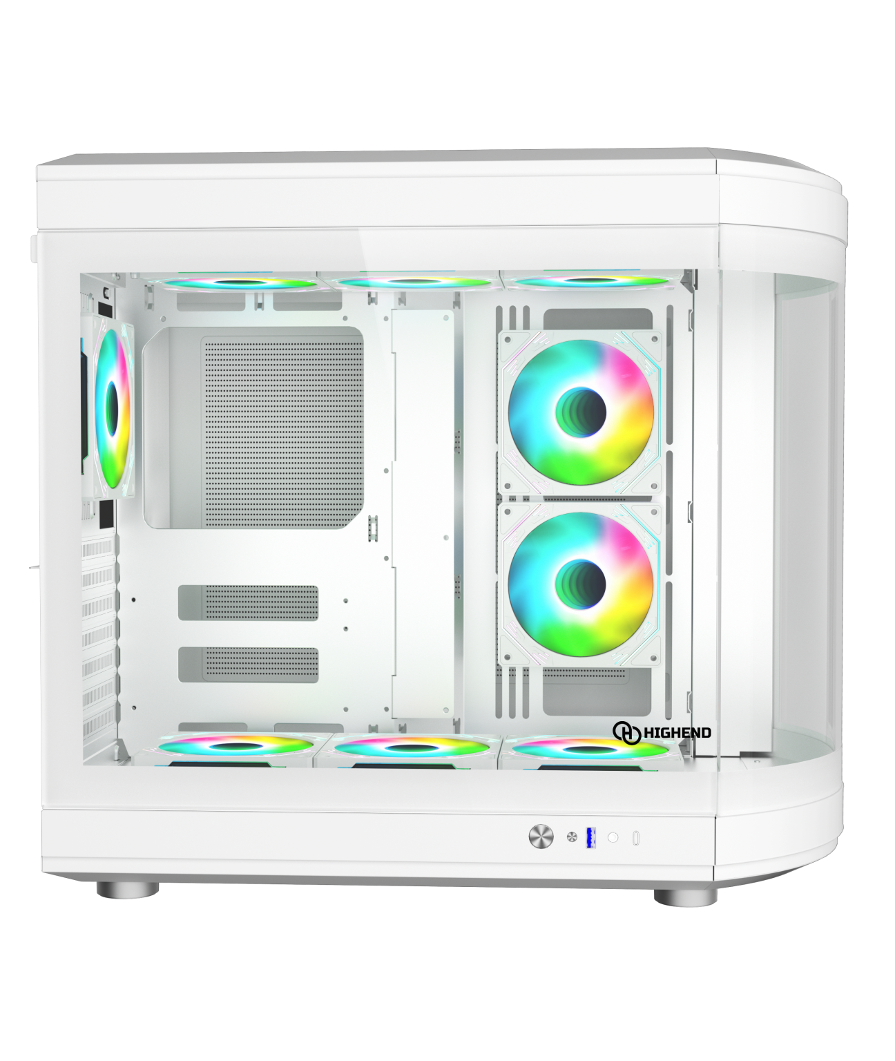 كيس هاي اند  penguin pro white