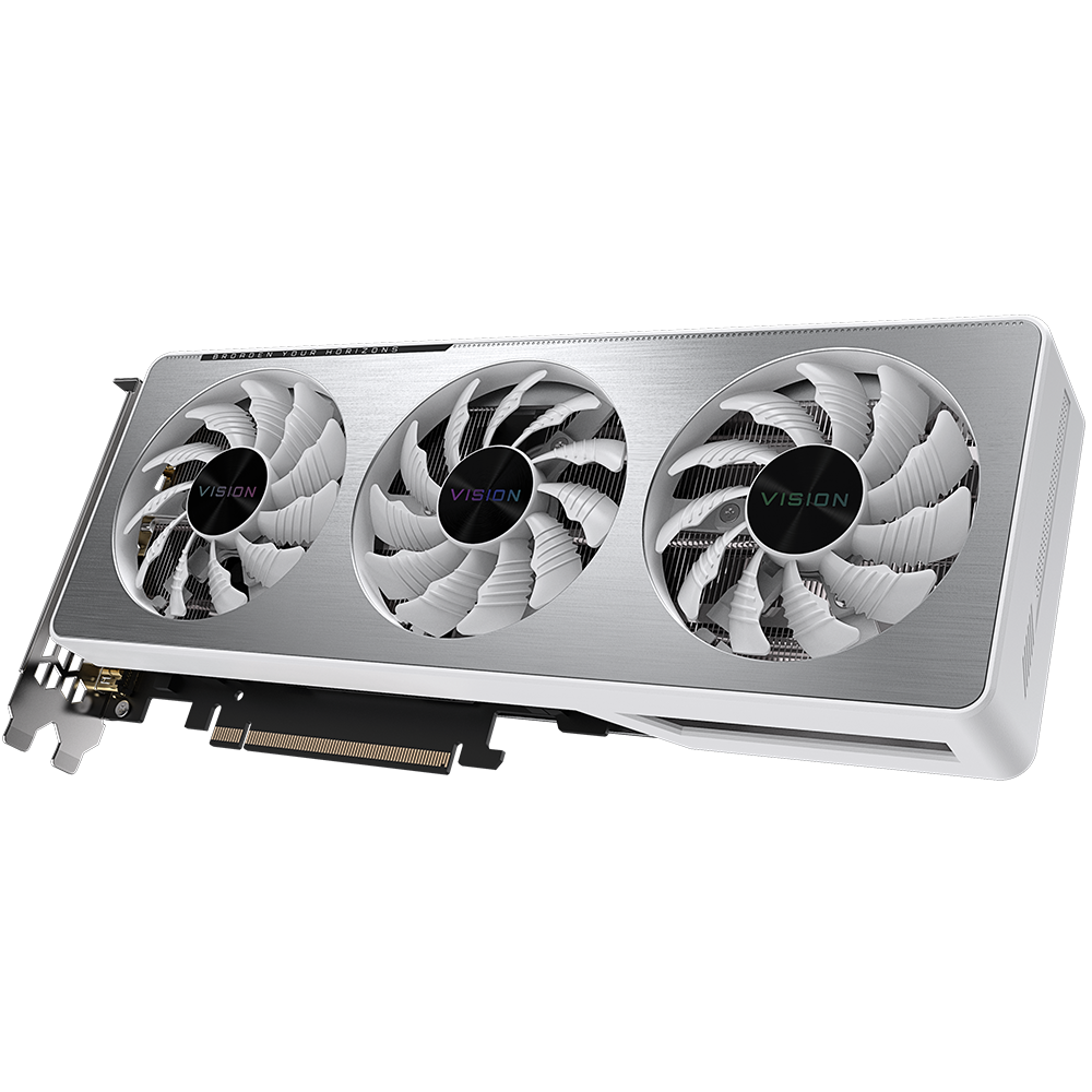GIGABYTE RTX 3060 VISION OC 12G  كرت شاشة 3060 ڤيجن من قيقابايت GNM