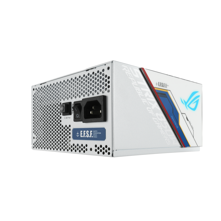 Asus STRIX 850W WHITE GUNDAM باور سبلاي اسوس ستريكس ابيض 850 واط GNM