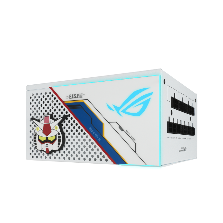 Asus STRIX 850W WHITE GUNDAM باور سبلاي اسوس ستريكس ابيض 850 واط GNM