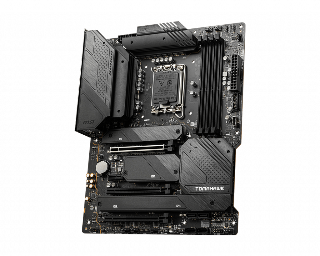 MSI MOTHERBOARD MAG Z690 TOMAHAWK DDR4 WITH WIFI مذربورد ام اس اي ماق زي ٦٩٠ مع واي فاي