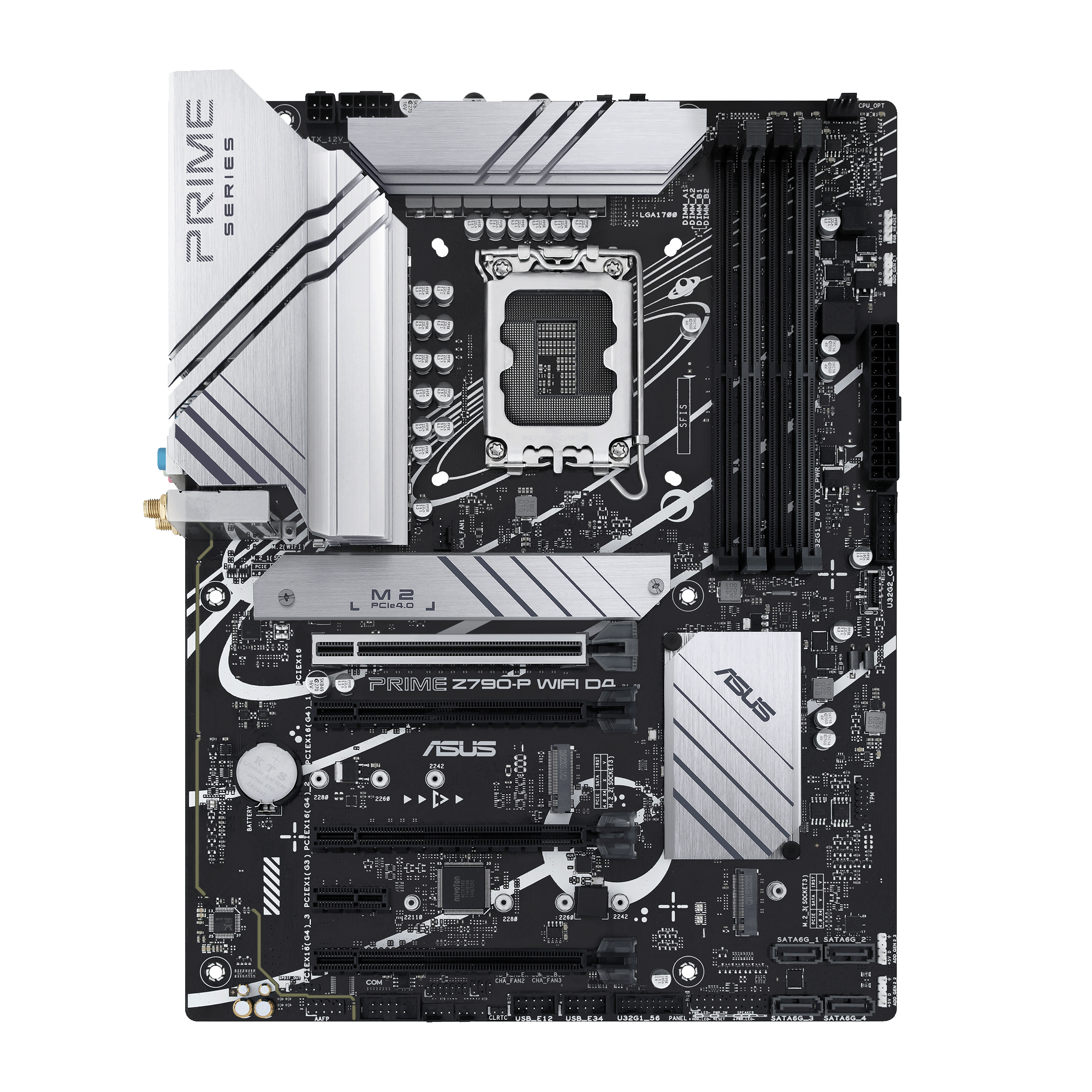 ASUS PRIME Z790-P WİFİ D4 مذربورد اسوس برايم  موقع جي ان ام GNM