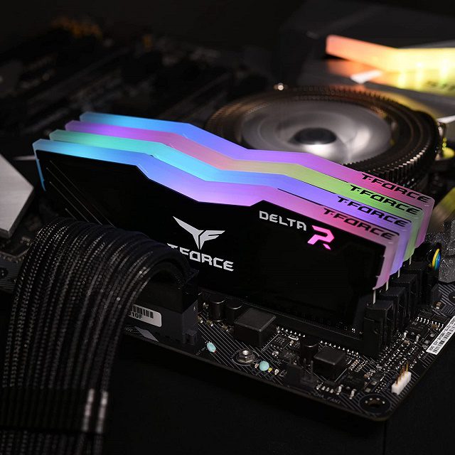 تيم قروب دلتا ار جي بي - TEAM DELTA RGB DDR4 16 GB (16*1) 3600MHZ