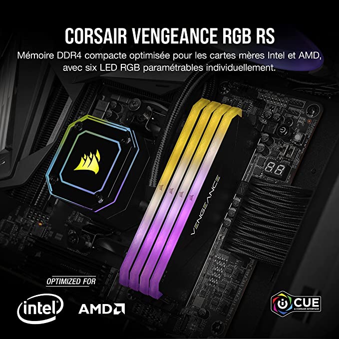 CORSAIR VENGEANCE RGB RS 16GB موقع جي ان ام | GNM