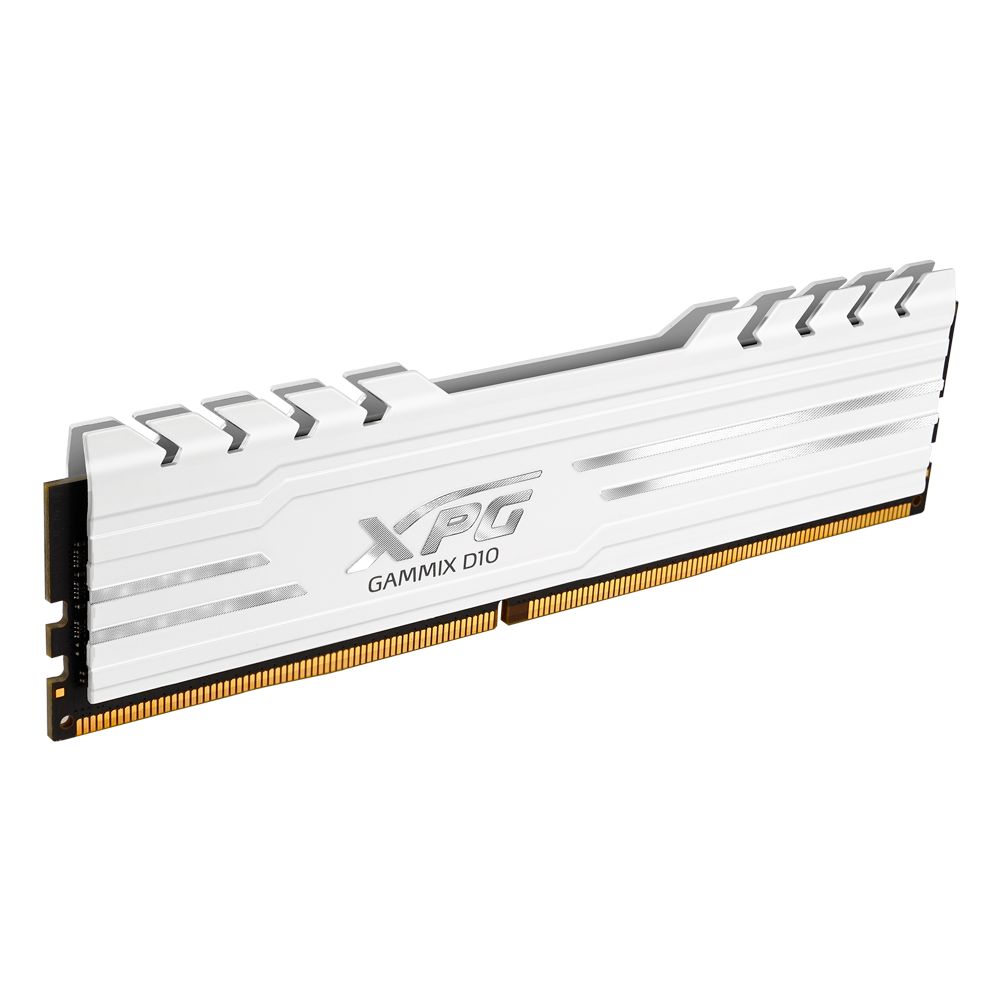 ADATA Memory XPG GAMMİX D10 16GB 3 3200 White ذاكرة تخرين اداتا اكس بي