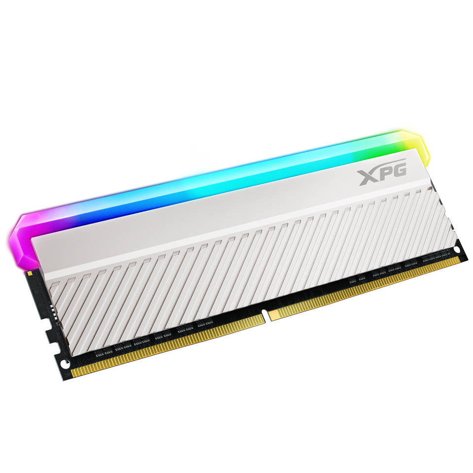 ADATA XPG SPECTRİX D45G 8GB DDR4 RGB 3600MHz white رام اداتا 8 قيقاباي