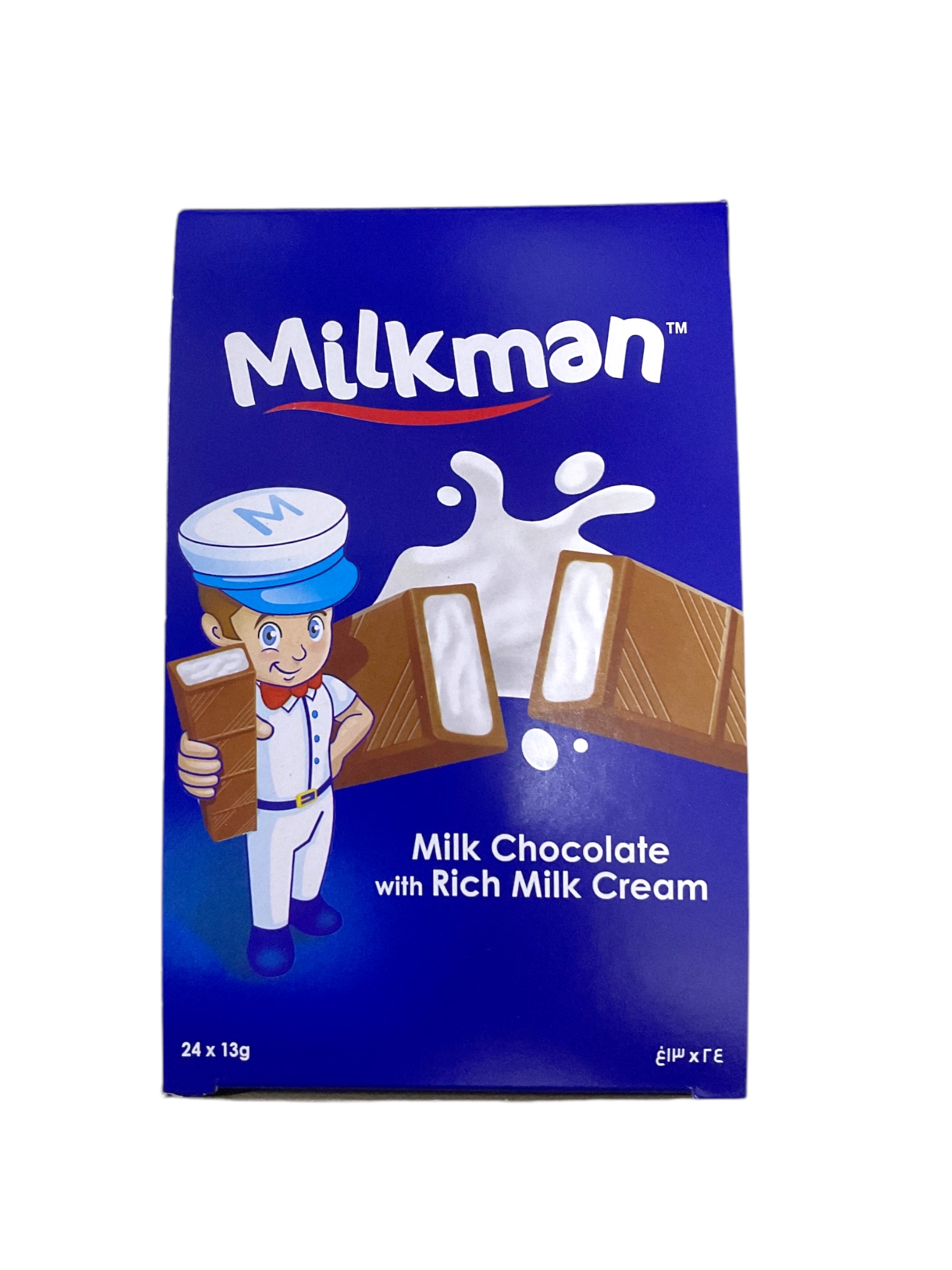  Milk chocolate with rich milk cream milkman 13g *24g 