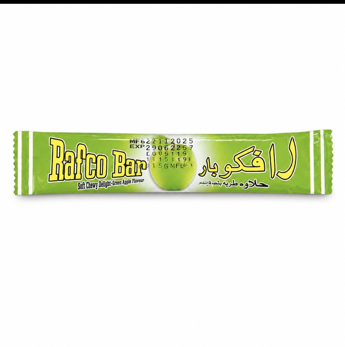  Rafco bar soft chewy green apple 
