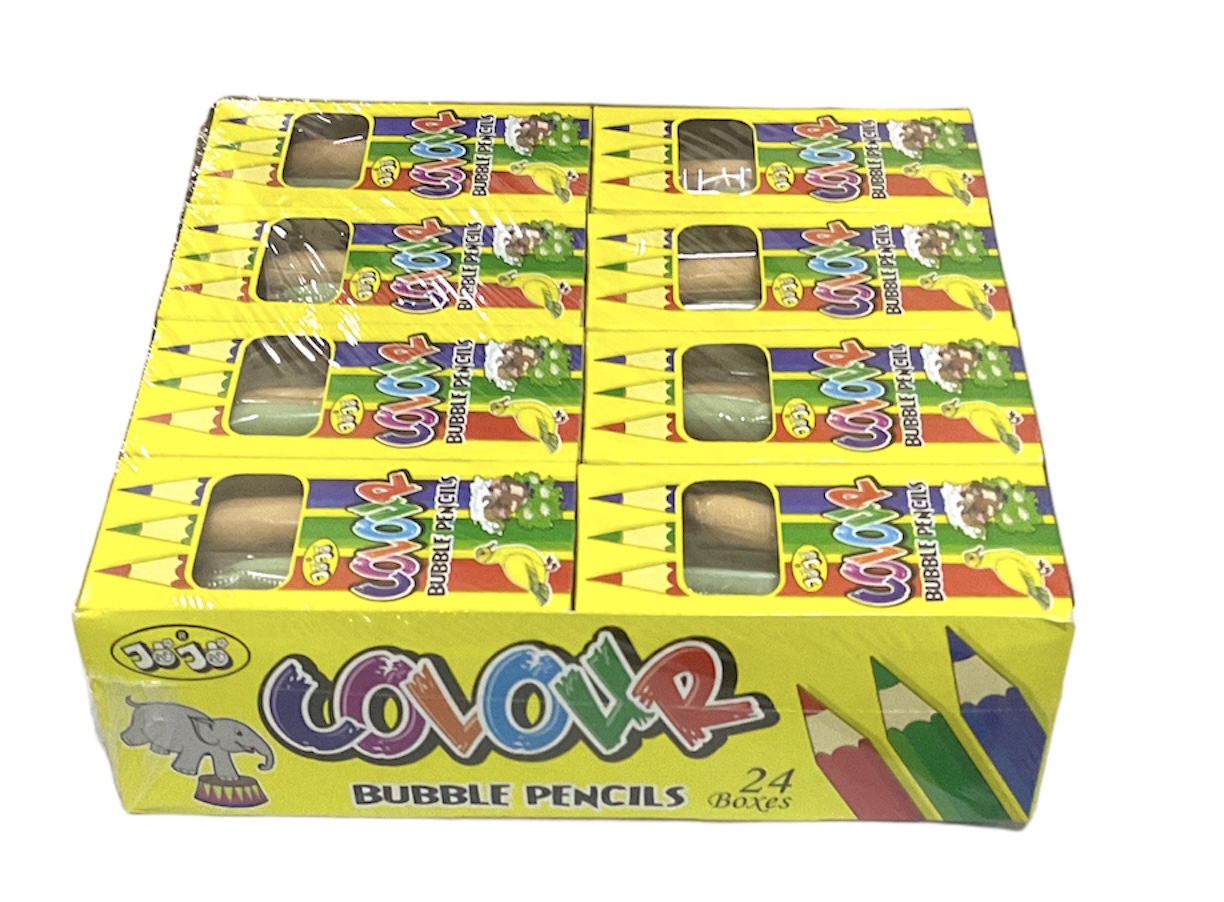  COLOUR BUBBLE PENCILS J0JO 288g*24 BOX 
