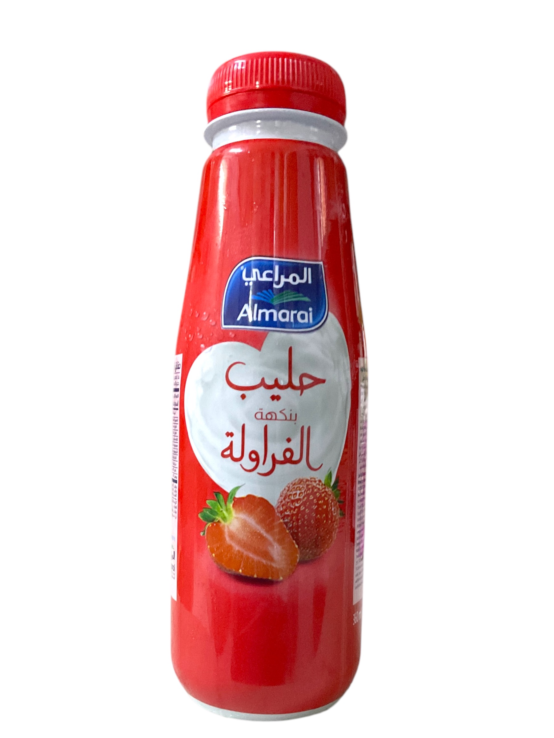  حليب بنكهة الفراولة المراعي 360 مل 