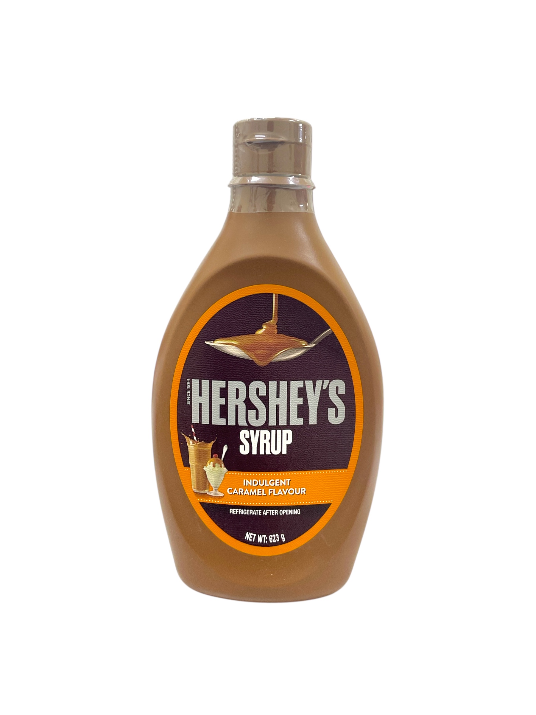  hersheys syrup indulgent caramel flavour 623g 