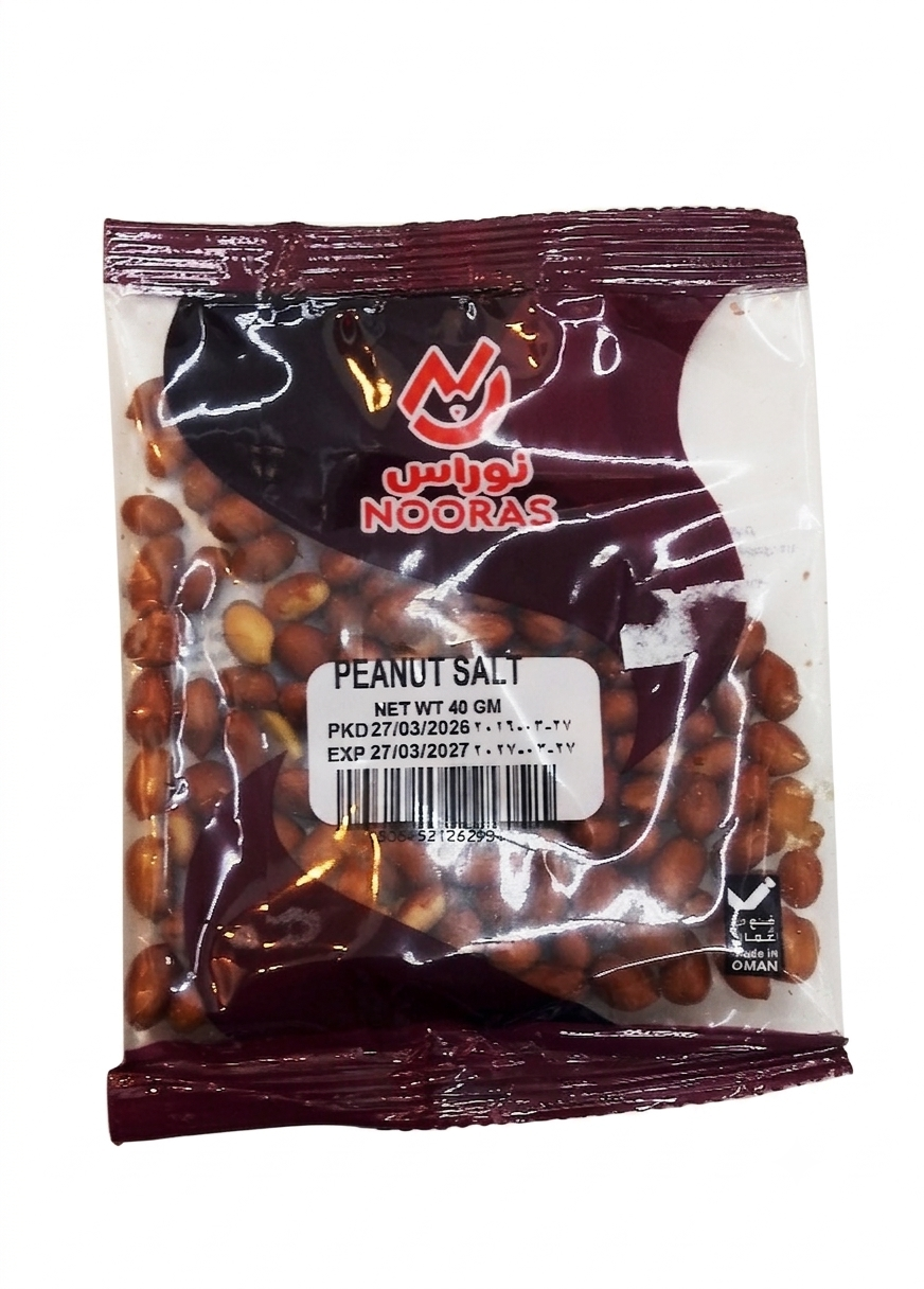  Peanut salt nooras 40 gm 