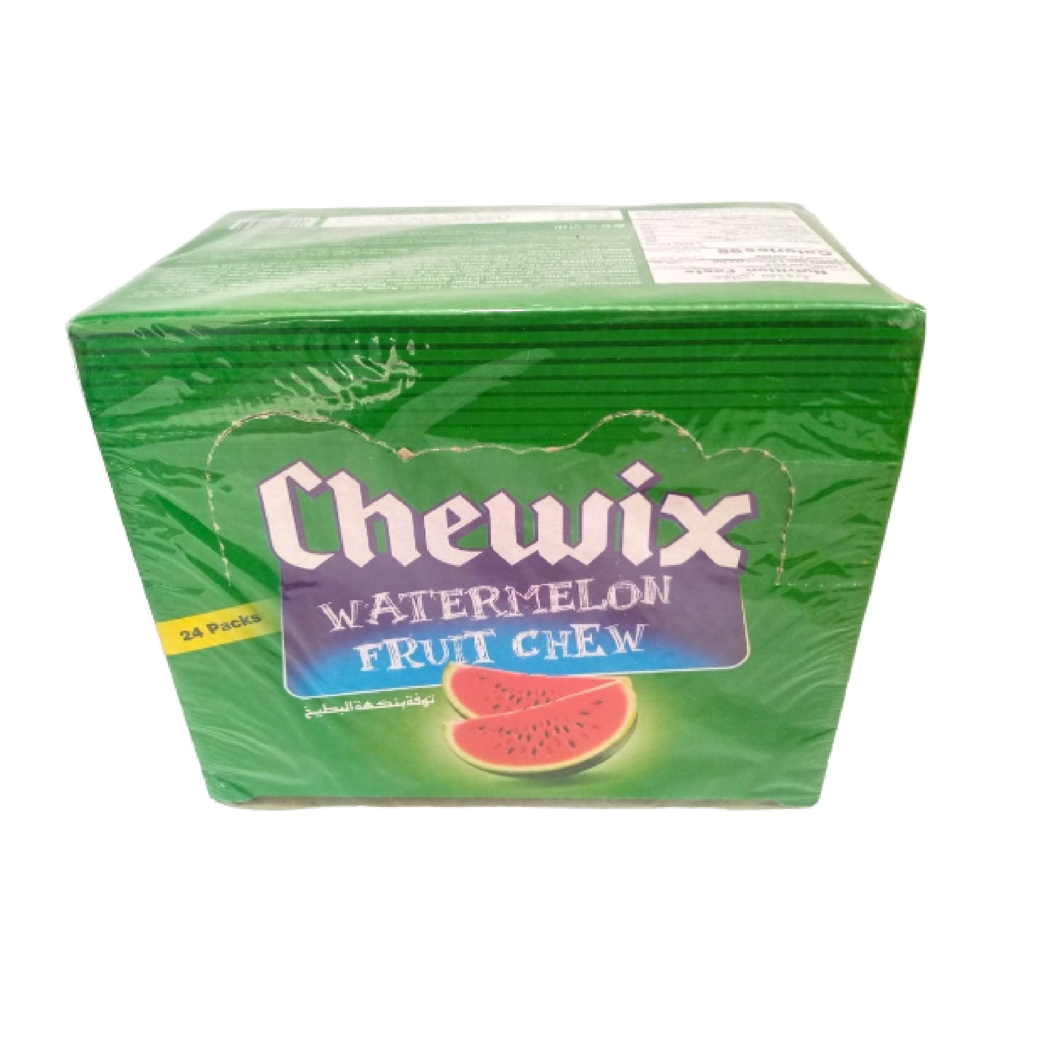  Chewix watermelon fruit chew 564g 24pc 