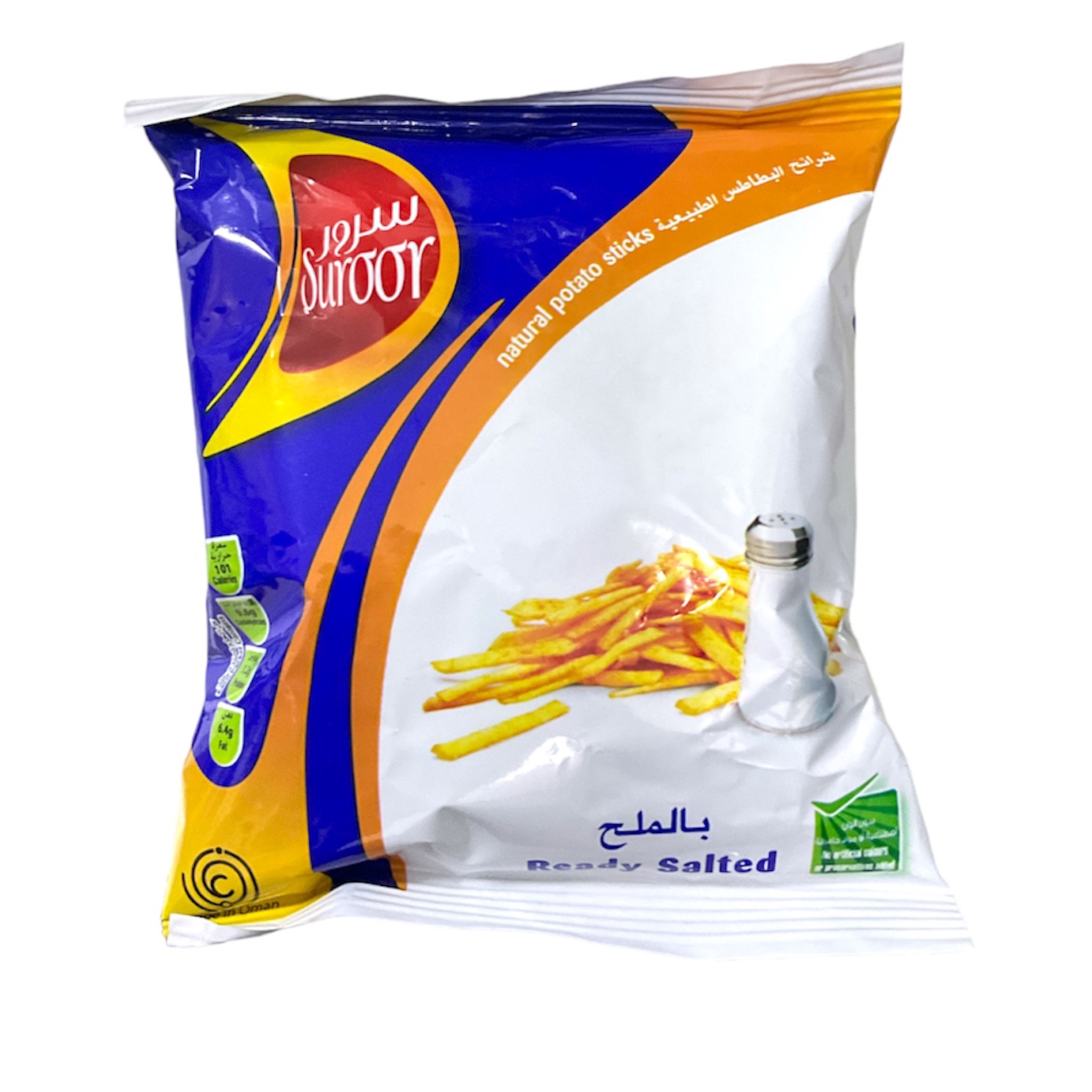  شبس سرور اصابع بالملح 18جم 
