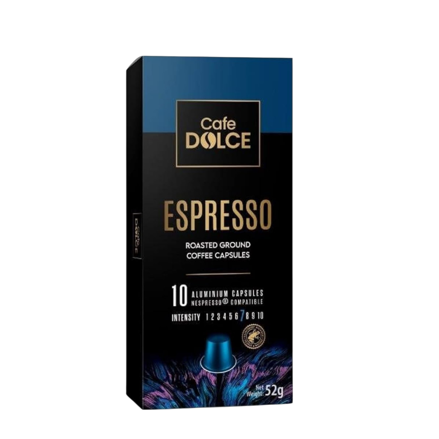  Espresso roated coffee caspsules 10 pc 
