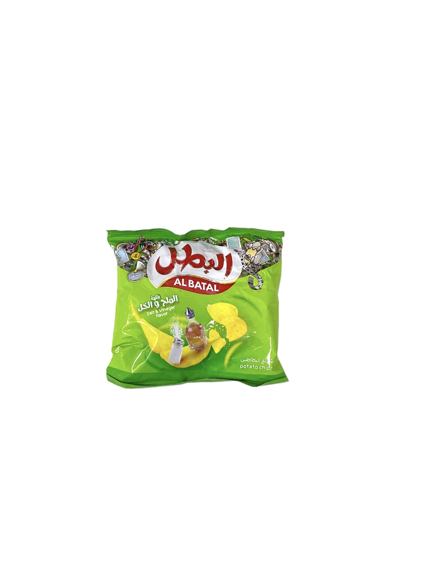  شبس بالملح و الخل البطل 12جم 