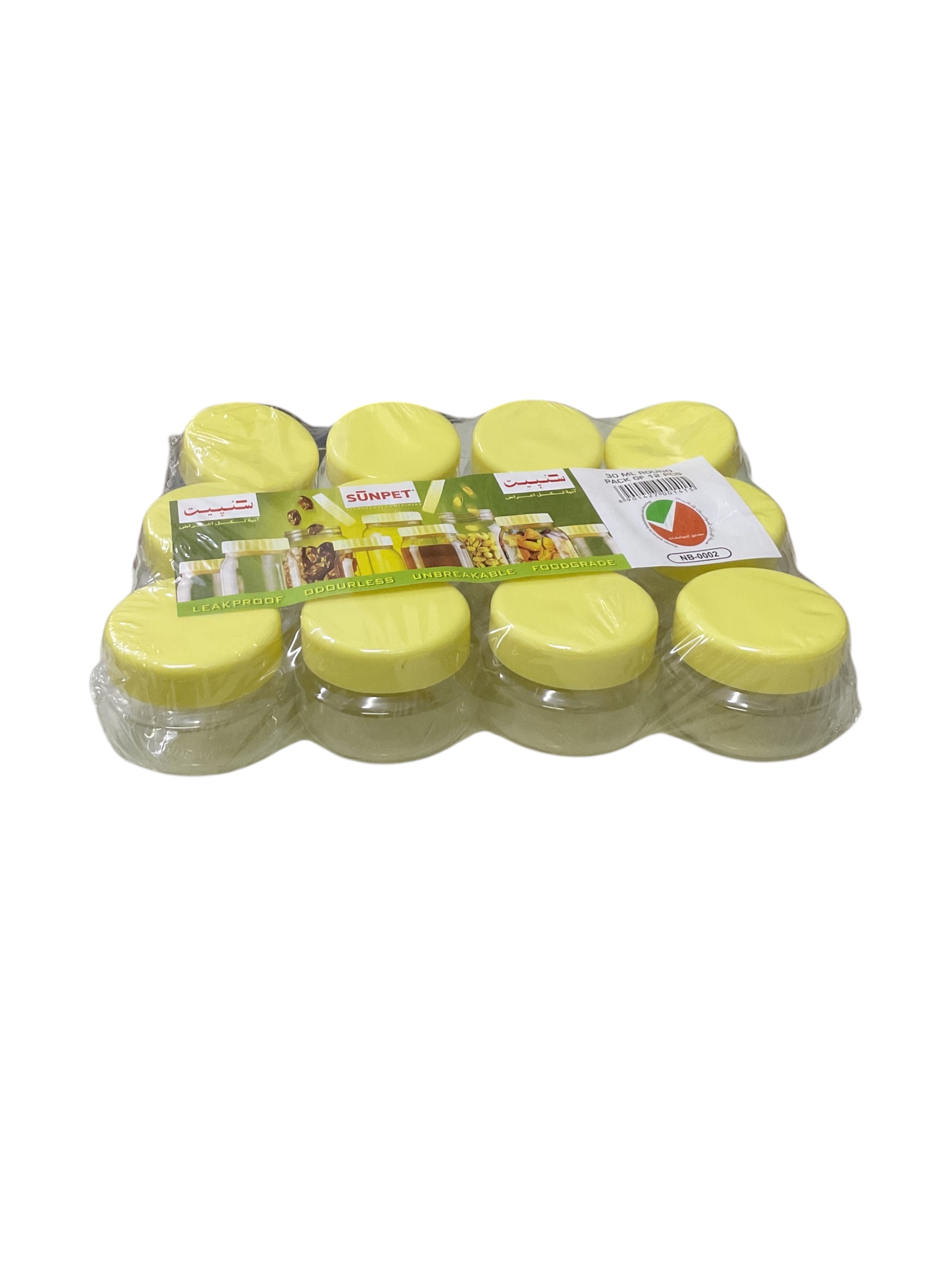  30ml round pack of 12pcs 