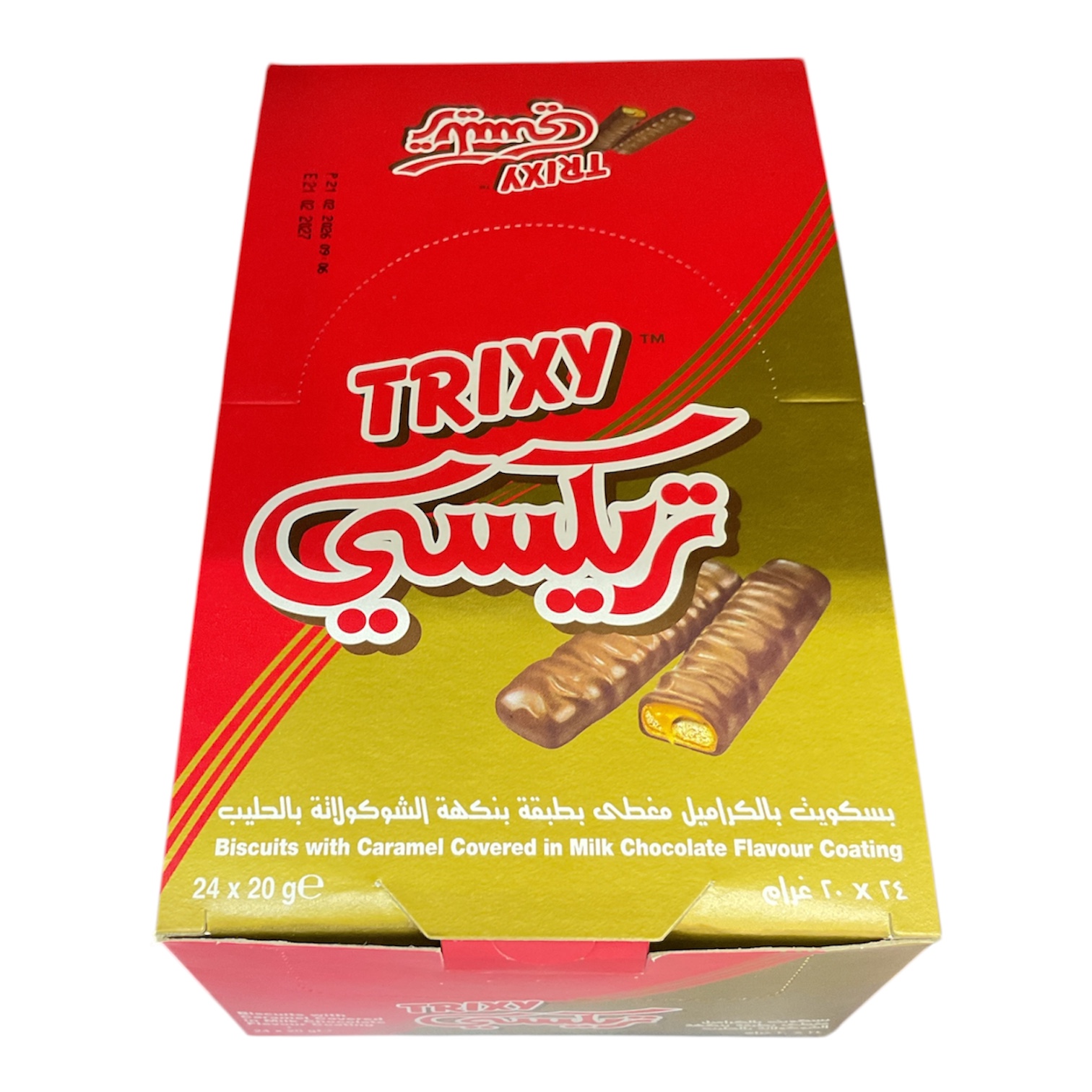  بسكويت مغطى بالشكولاته والحليب تركسي  24*20جم 