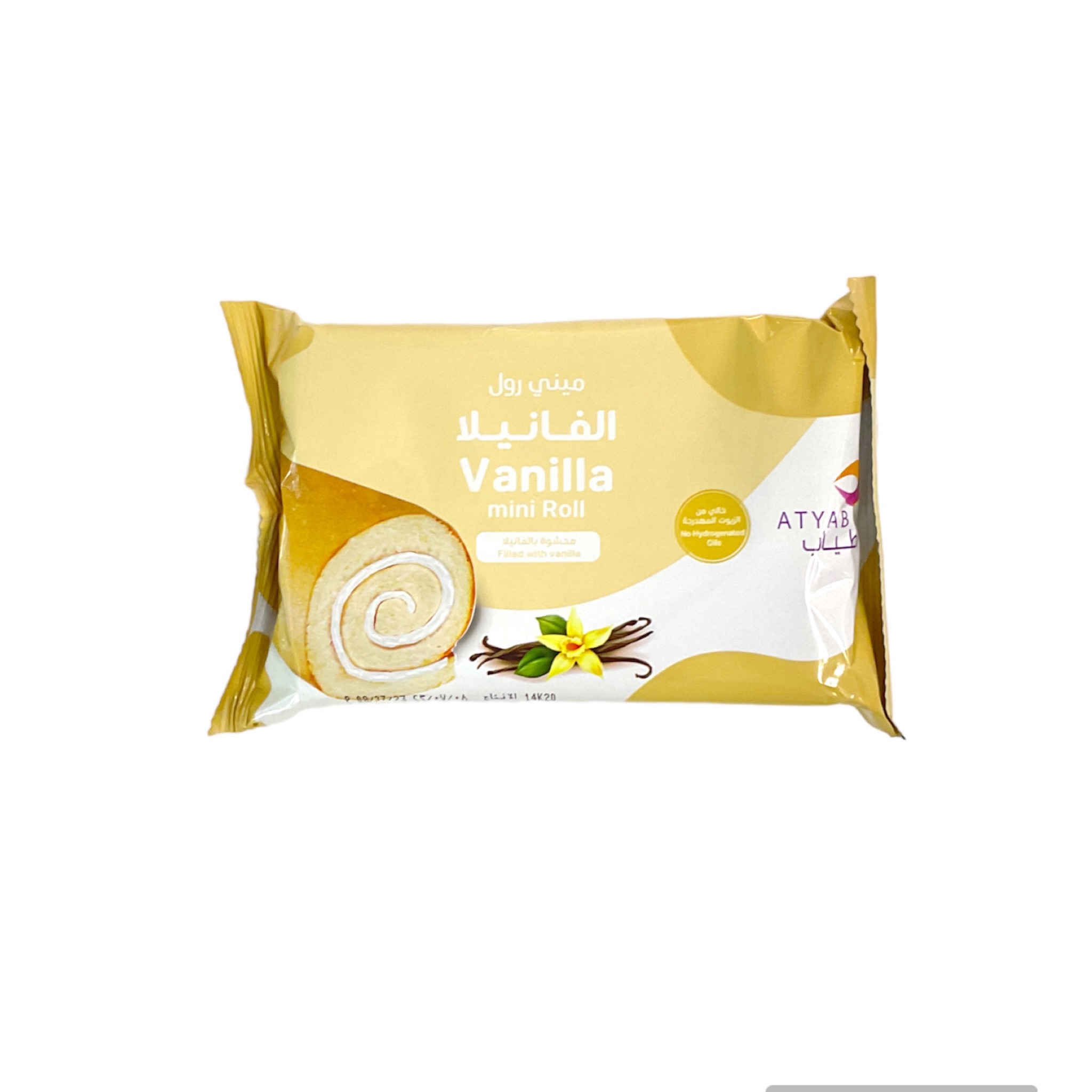  ميني رول كيك فانيلا اطياب 60جم 
