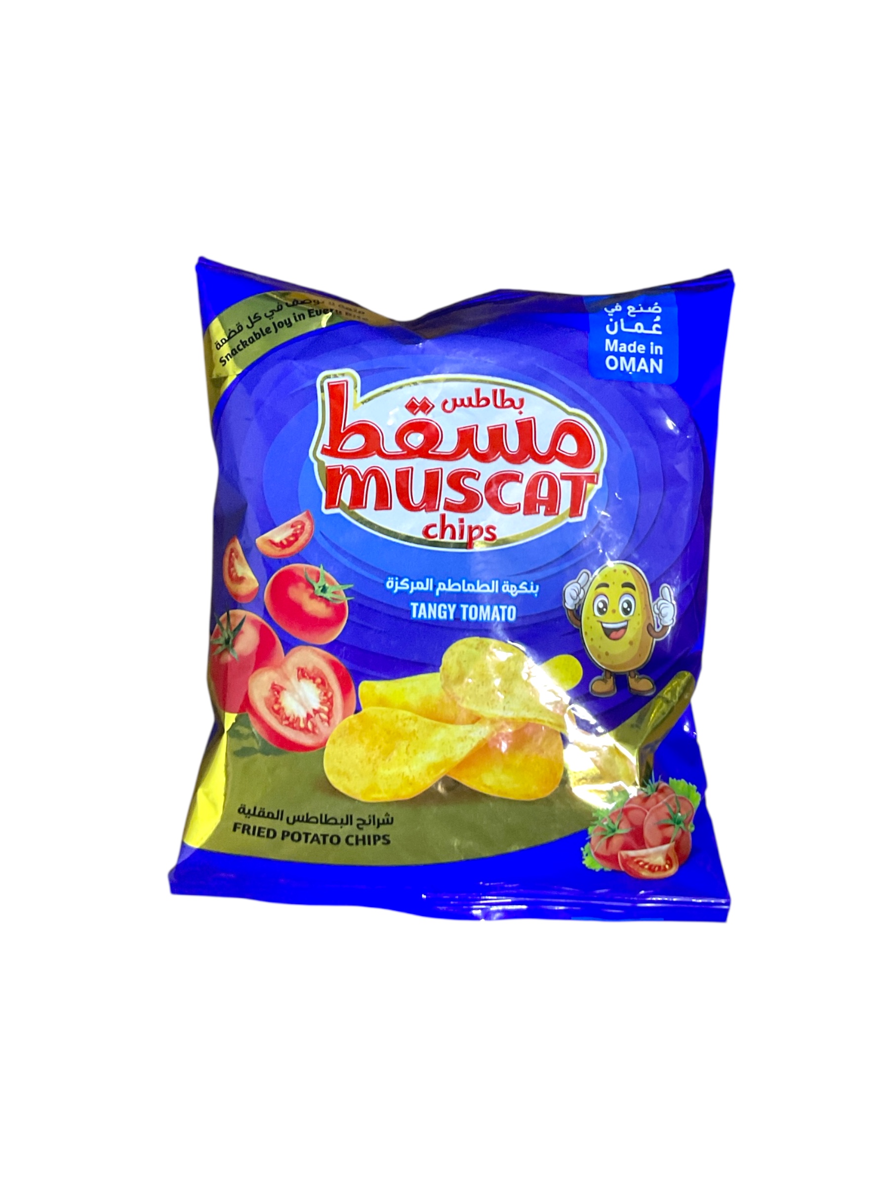  بطاطس مسقط بنكهة الطماطم المركزه12جرام 