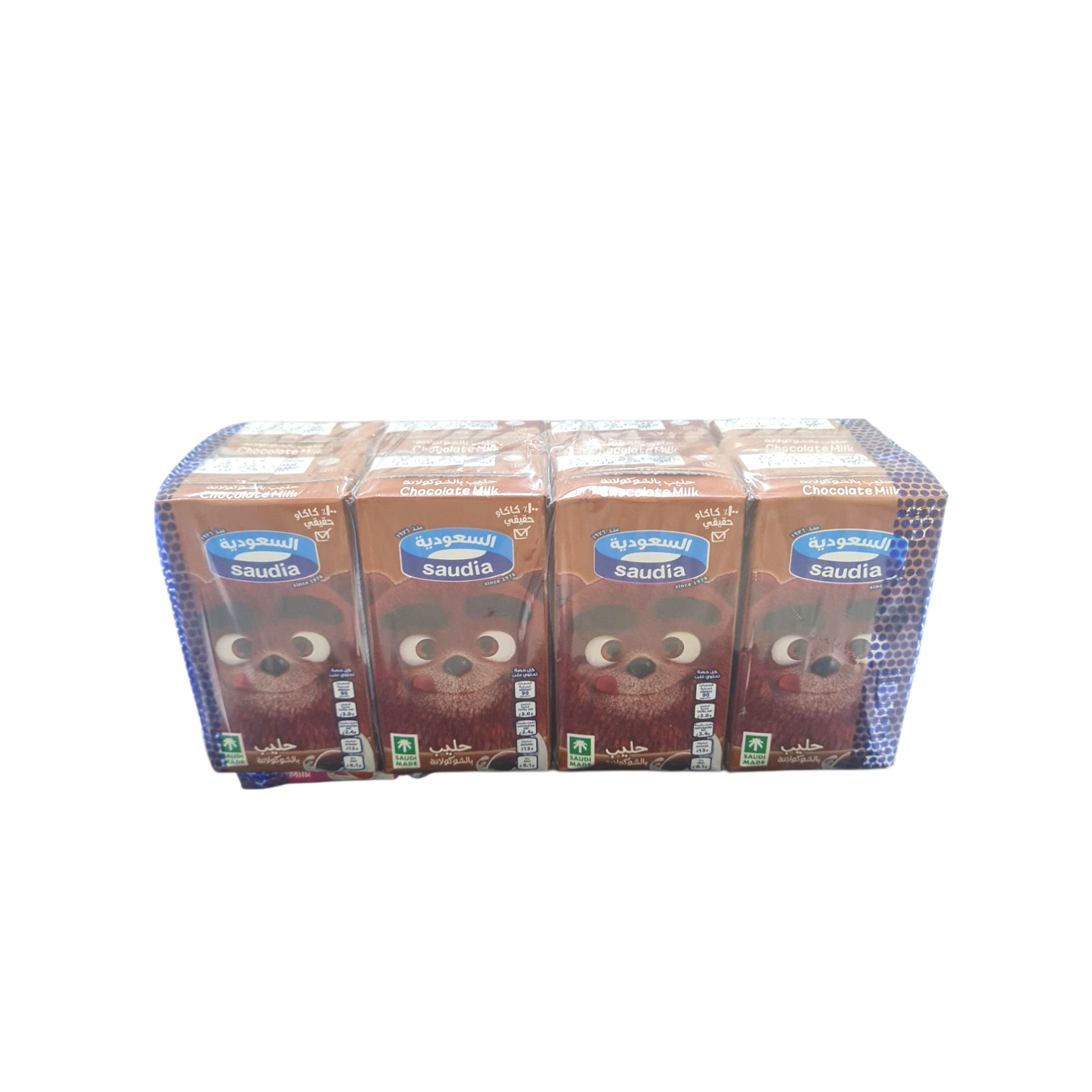  حليب بالشوكلاته السعوديه 125مل *8 علب 