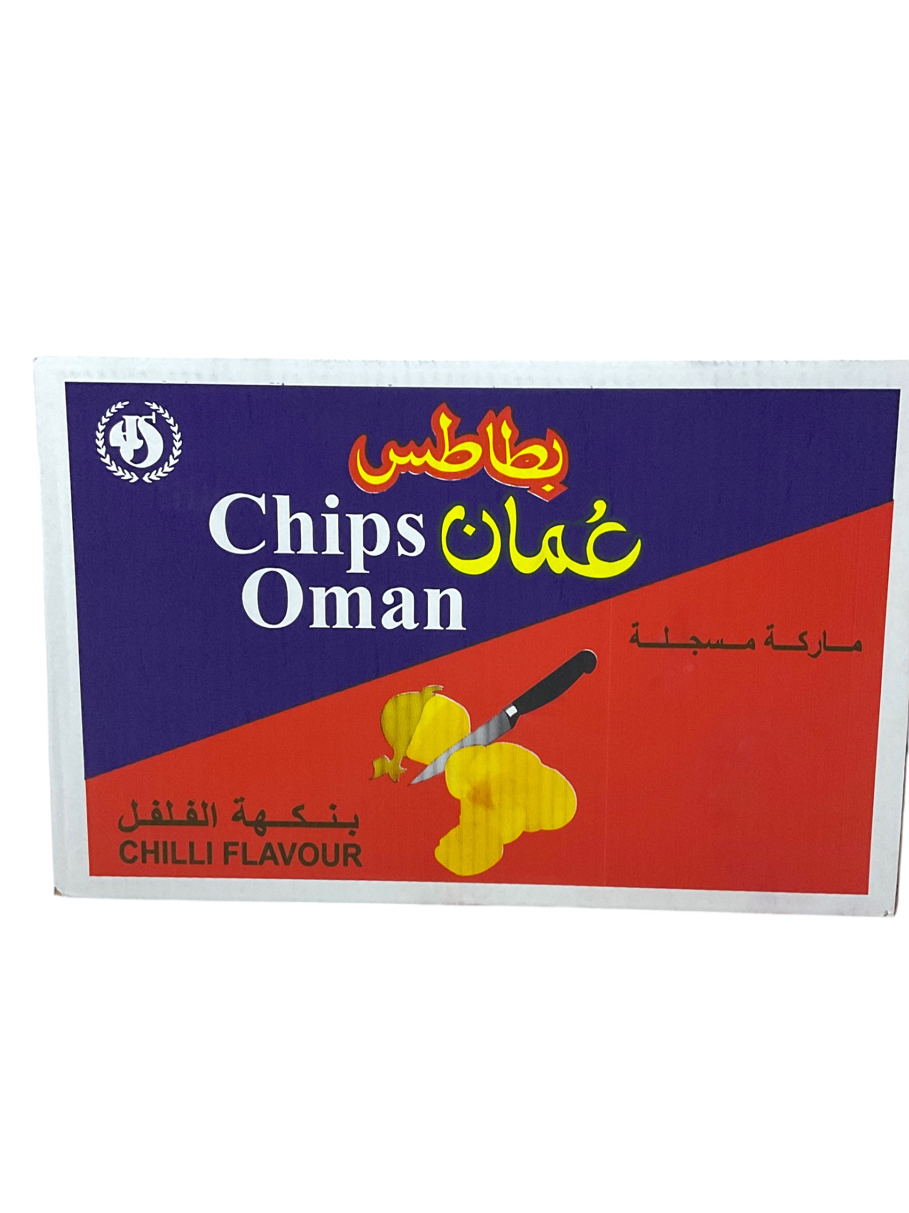 كرتون بطاطس عمان 15جم *24حبه*2أكياس 