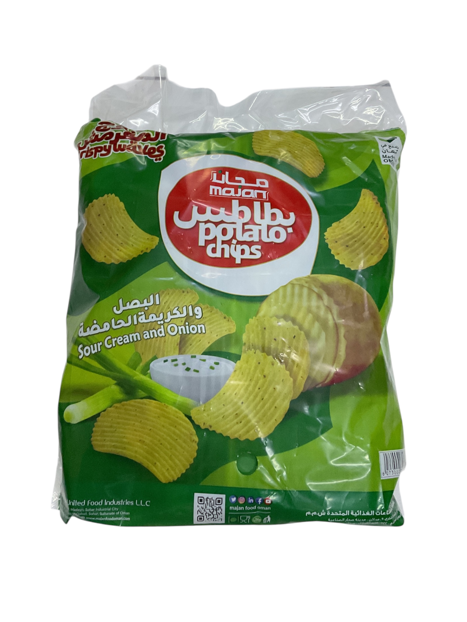  بطاطس البصل و الكريمه الحامضة مجان 24 حبه 