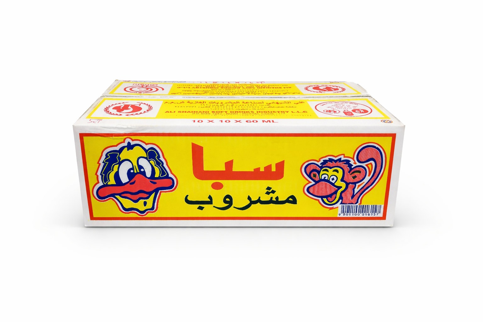  Saba drink 10*10*60ml 