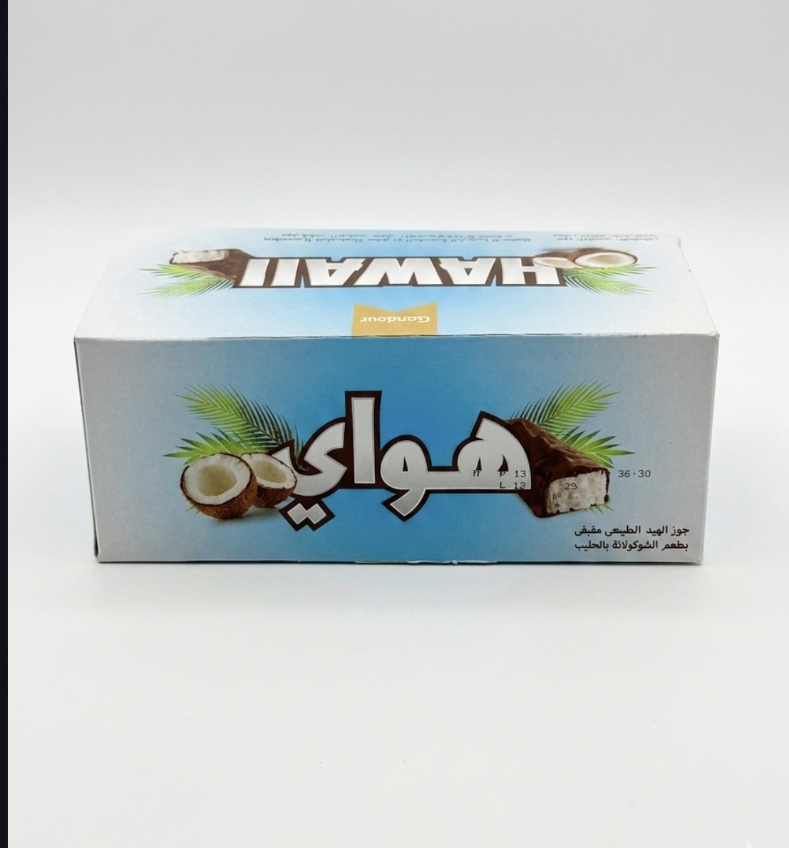  شوكولاته بجوز الهند هاواي 24*25جم 