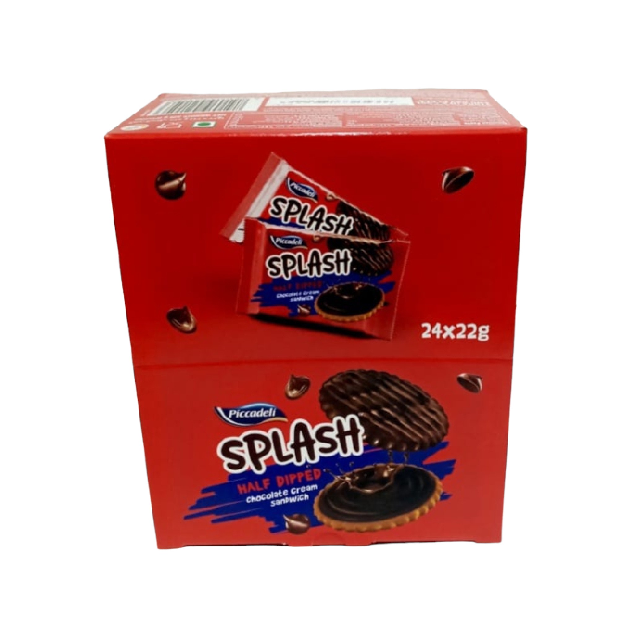  Splash chocolate sandwich 22g×24pc 