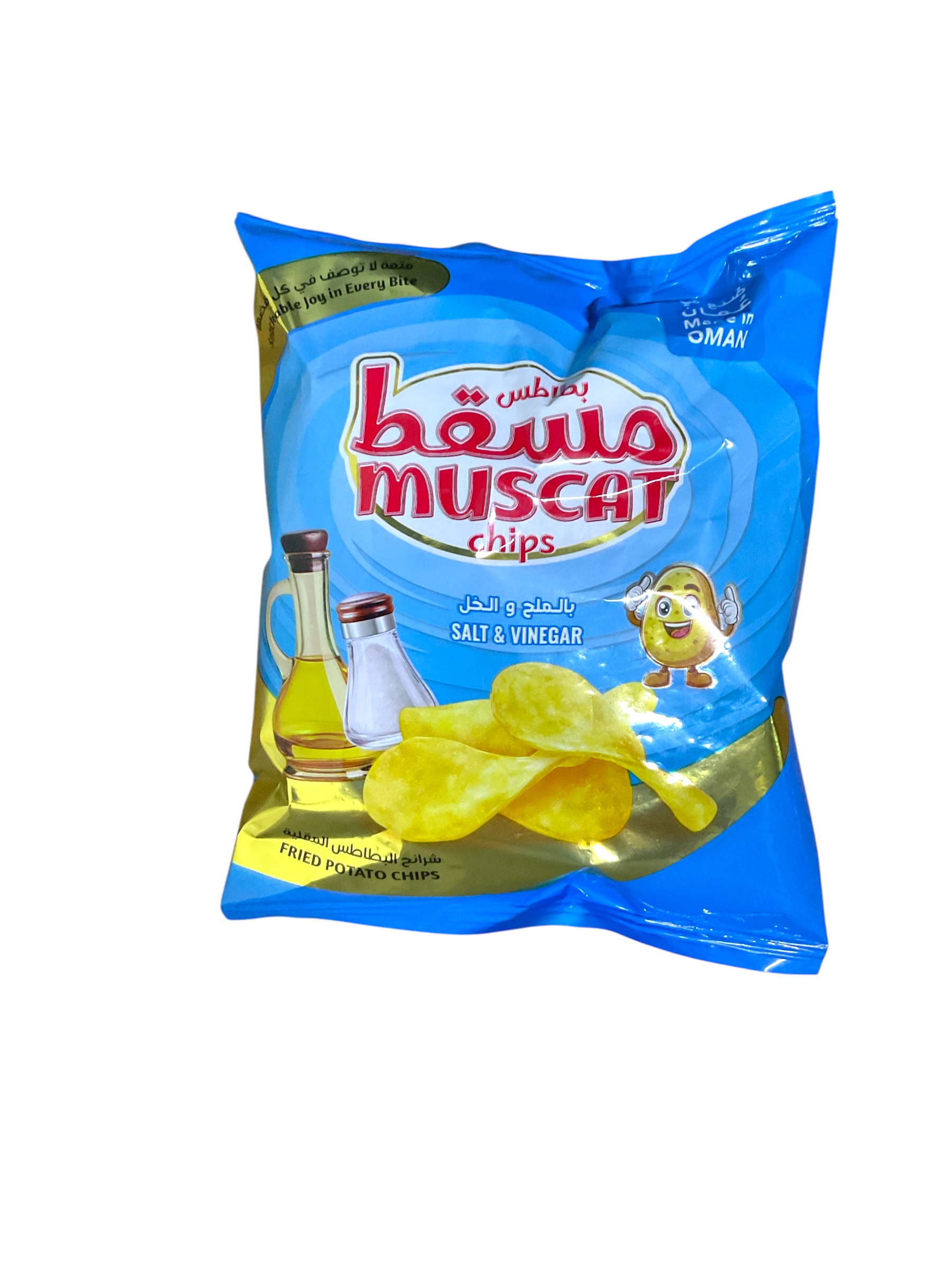  بطاطس مسقط بالملح و الخل 12جرام 