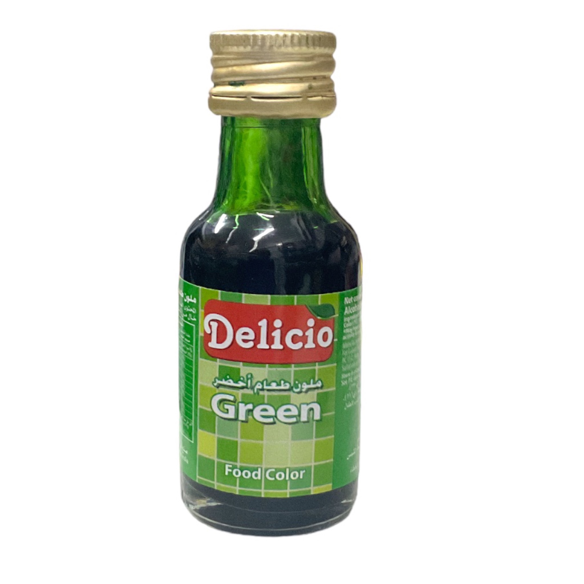  food color green delicio 28g 