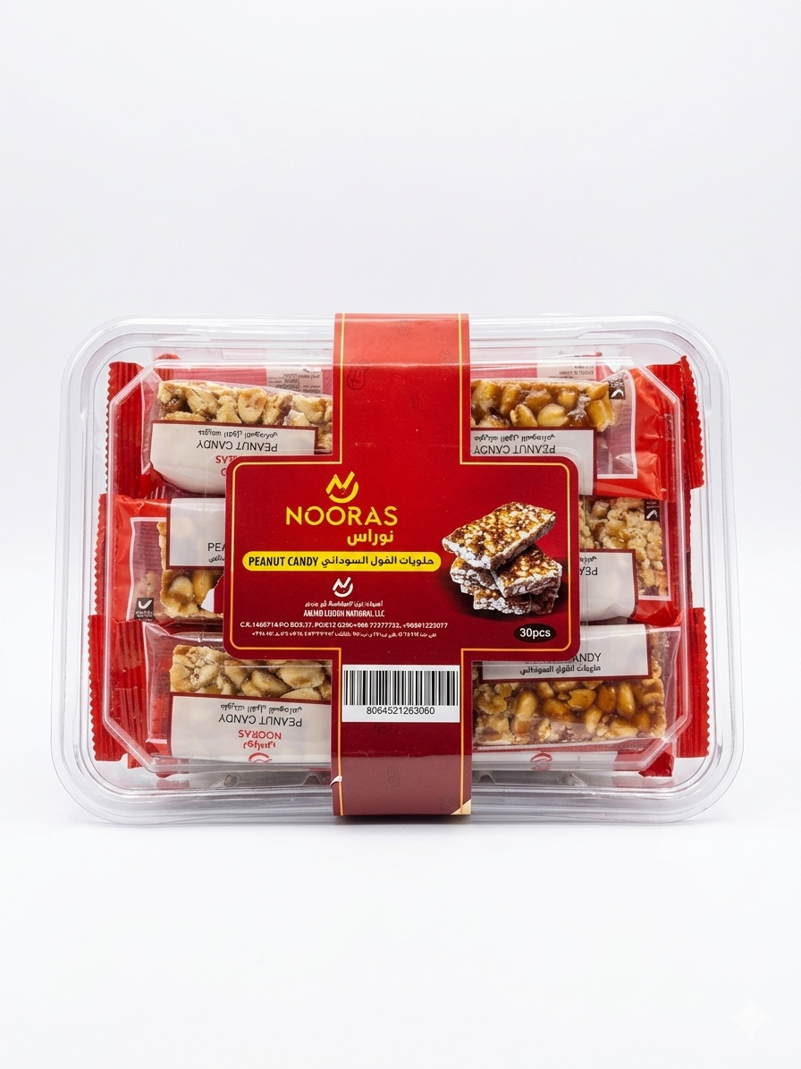  Nooras Peanut candy 30pc 