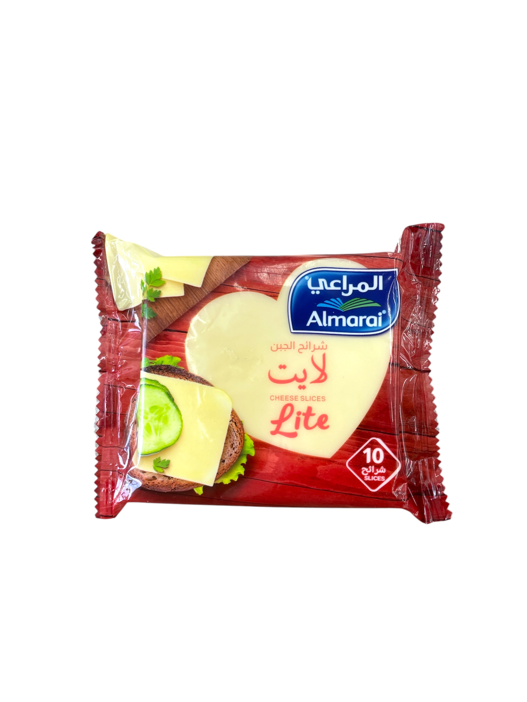  شرائح الجبن لايت المراعي 10 قطع 