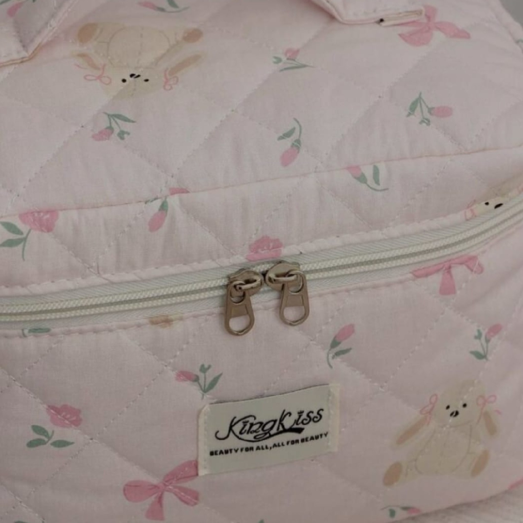  Pretty pink makeup bag 3 pc SHEIN 