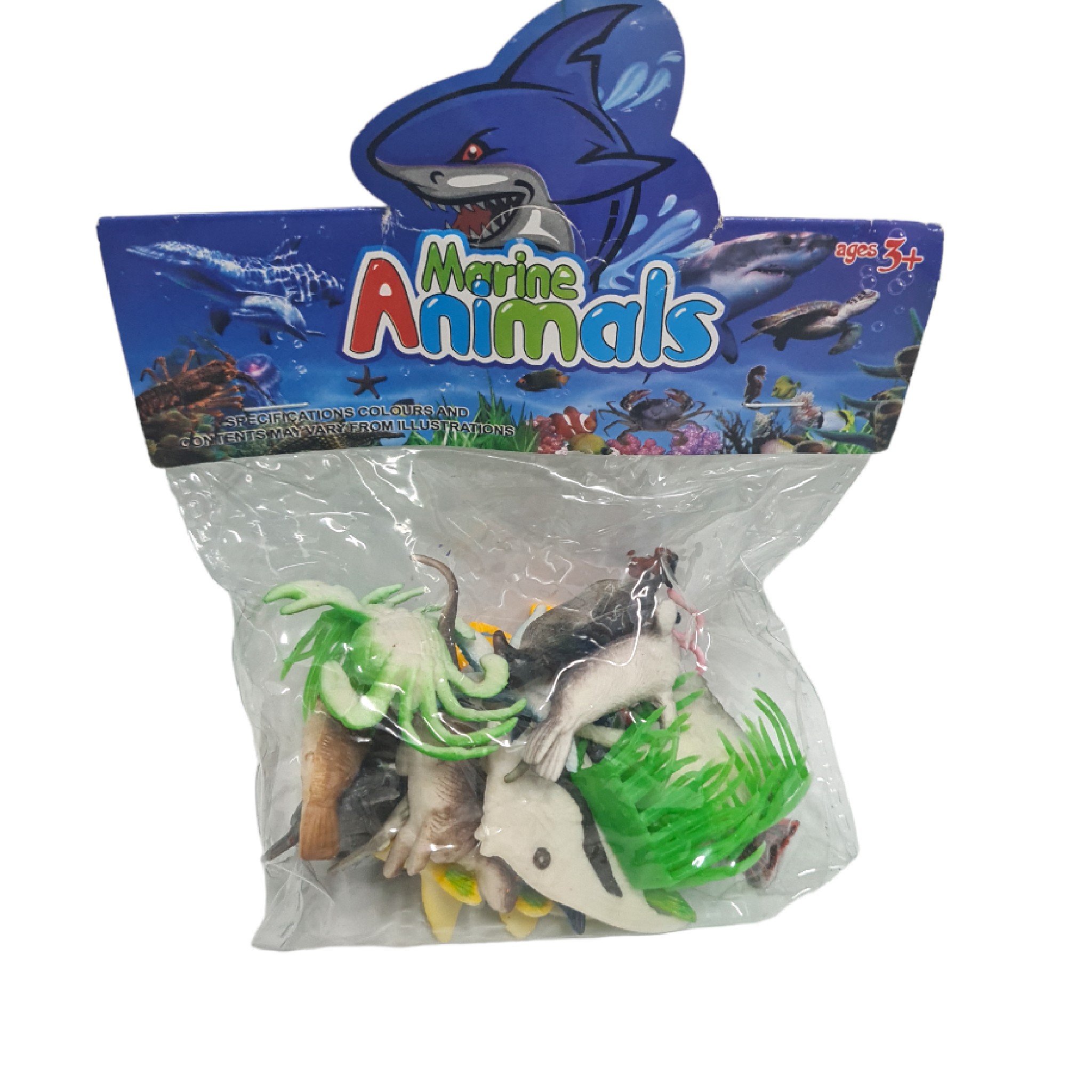  Marine animal doll collection 