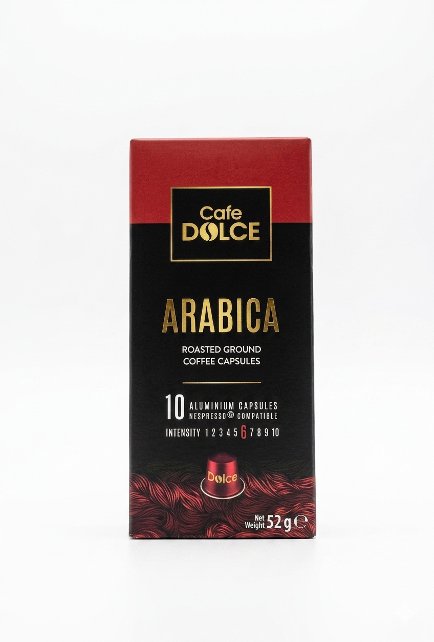  Arabica roated coffee caspsules 10 pc 