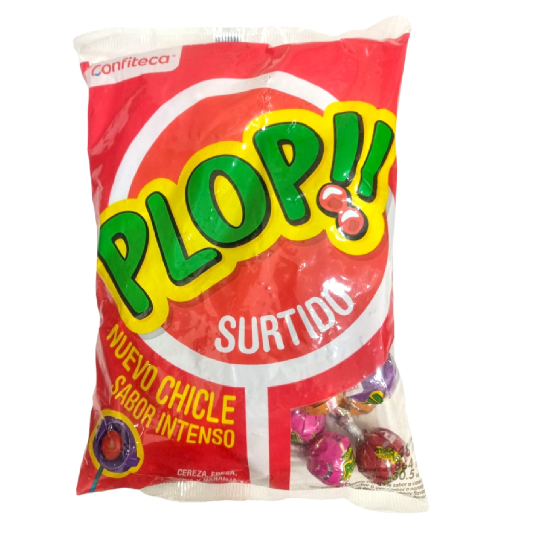  Plopii surtido lolly pop mix 16g 48pc 