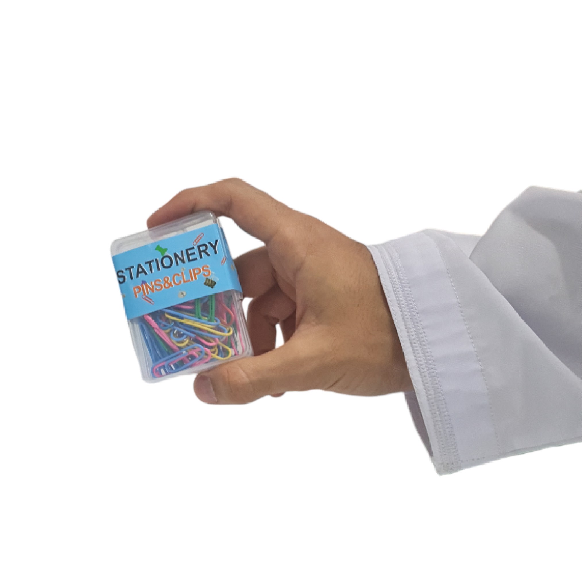  مشابك ورق ملونه  