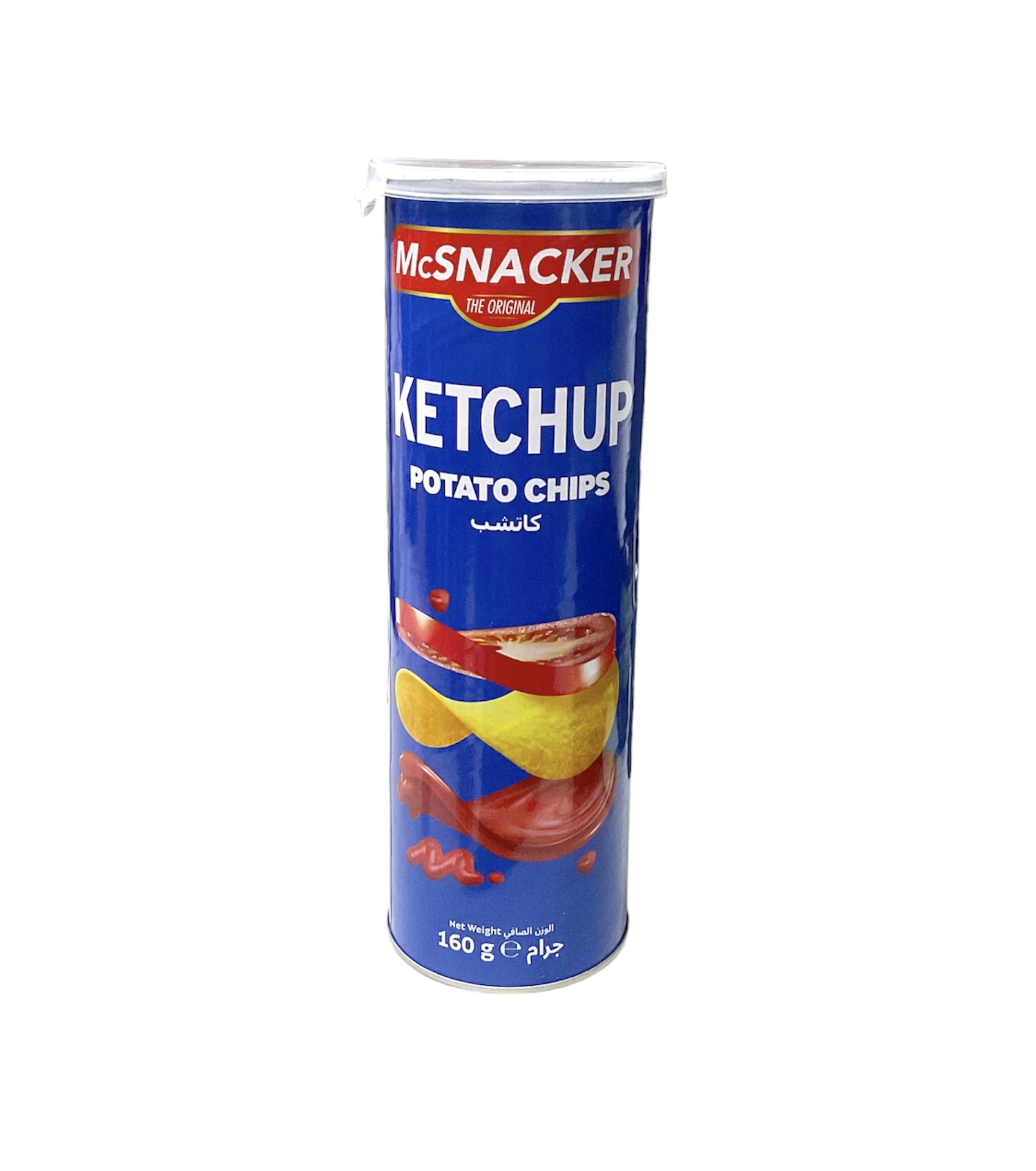 McSnacker Ketchup potato chips viva 160 g 